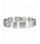 Stainless Steel Open Identification Bracelet