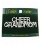 Cheer Grandmom Rhinestone Brooch Crystals