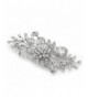 Mariell Vintage Bridal Crystal Brooch