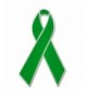 PinMarts Green Awareness Ribbon Enamel