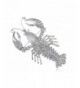 Alilang Borealis Crystal Rhinestone Lobster