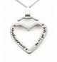 Polished Stainless Granddaughter Pendant Necklace