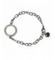 Coromose Circle Magnetic Crystal Bracelet