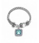 Pretty Classic Silver Crystal Bracelet