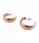 Copper Hoop Earrings CE078 diameter