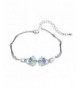 Appmax Platinum Bracelet Girls Made Swarovski