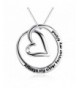 Sterling Silver Forever Pendant Necklace