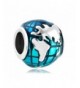 ShinyJewelry Globe Charm Beads Bracelets