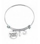 Believed Inspirational Expandable Bangle Bracelet