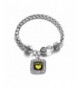 Softball Classic Silver Crystal Bracelet