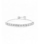 Lesa Michele Zirconia Bracelet Sterling