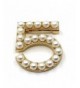 Xmall Fashion Pearl 5 Brooch