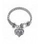 Bracelet Silver Plated Lobster Crystal