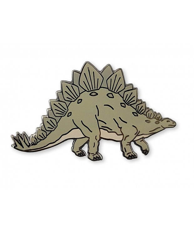 Pinsanity Dinosaur Enamel Lapel Stegosaurus