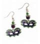 Orleans Mardi Dangle Earrings Jewelry