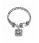 Gardenia Classic Silver Crystal Bracelet