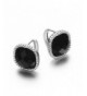 SBLING Platinum Plated Earrings Zirconia