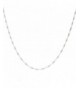 Sterling Silver Singapore Necklace Lightweight