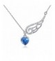 Sterling Silver Zirconia Guardian Necklaces